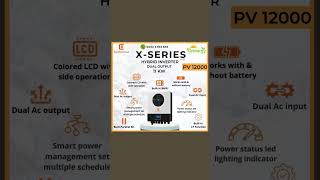 SunSaviour X Series 11kw Hybrid Solar Inverter [upl. by Nabal]