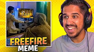 FUNNIEST FREE FIRE MEME REVIEW 🤣💀 [upl. by Seiter]