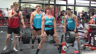 LA WITH YOLK CLUB DAY 1  DEADLIFT PRS AT ZOO CULTURE [upl. by Lehet583]