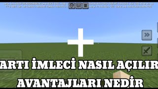 MİNECRAFT ARTI İŞARETİ NASIL AÇILIR AVANTAJLARI NELERDİR [upl. by Pasquale]