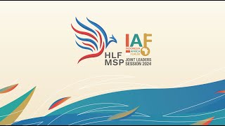 LIVE Joint Leaders’ Session HLF MSP dan IAF Ke2 2024 Bali 2 September 2024 [upl. by Yevrah]