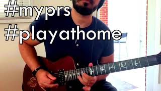 PRS Play at Home jamming over Grissoms backing track [upl. by Jacquette]