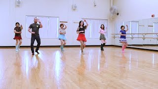 Party All The Time  Line Dance Dance amp Teach [upl. by Faith109]