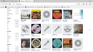 Discogs Introduction Tutorial Part 1 Landing page  Vinyl Comminty [upl. by Naynek401]