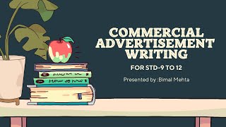 Commercial Advertisement  Class 12  How to write Commercial Advertisement boardexams cbse [upl. by Zed]