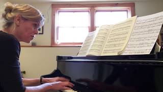 Prelude Annemieke McLane piano United Church of Strafford Vermont On Line Service May 17 2020 [upl. by Aynor]