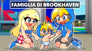 La FAMIGLIA di SBRISER su BROOKHAVEN ROBLOX [upl. by Alyam34]