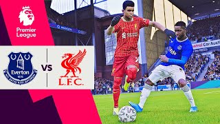 Everton vs Liverpool  Premier League 2425 CLASH  EFOOTBALL [upl. by Benis]