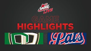 WHL Highlights Raiders 5 at Pats 3 – March 25 2023 [upl. by Constantina300]