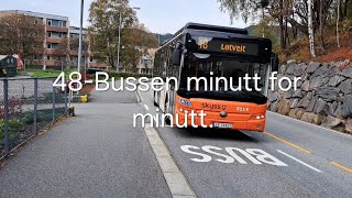 48Bussen minutt for minutt 🇧🇻 [upl. by Giltzow818]