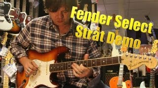 Fender 2013 Select Strat HSS Demo [upl. by Sokul]