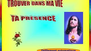 trouver dans ma vie ta presence chante par cindy [upl. by Bello]