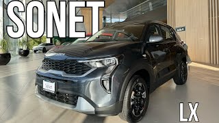 Kia Sonet LX ¿Qué te ofrece la versión más ACCESIBLE  AUTOSIE7E [upl. by Stranger]