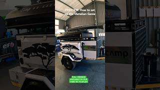 PREVIEW How to set up the Metalian Genie Trailer shortvideo metaliangenie trailer camping [upl. by Cristian]