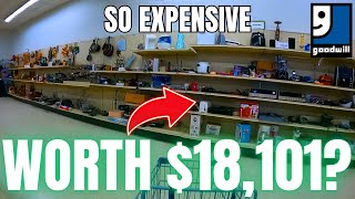 MOST EXPENSIVE ITEM EVER DONATED TO GOODWILL [upl. by Euton660]