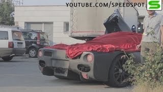 New Ferrari Enzo F70 spyvideo [upl. by Kandy]