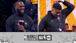 Full 2023 NBA AllStar Draft  LeBron amp Giannis Make Their Picks LIVE in SLC  NBA on TNT [upl. by Downs]