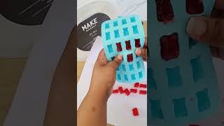 Gummy bear gel wax candle melts tutorial diy crafts [upl. by Eimmaj629]