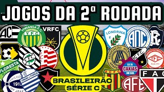 PRÓXIMOS JOGOS DA SÉRIE C 2ª RODADA 2704 a 2904 [upl. by Moore]