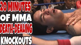 20 Minutes of Death Dealing MMA Knockouts [upl. by Ande]