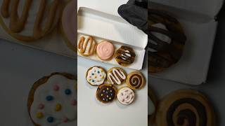 mini soft cookies♡ oddlysatisfying satisfyingvideo cookiedecorating cutefood crumblcookies [upl. by Kotto144]