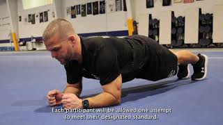 Correction Officer PreEmployment Physical Fitness Test Video [upl. by Lahpos]