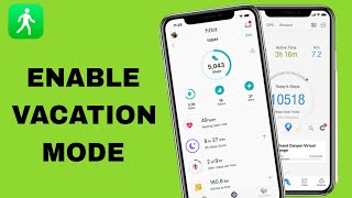 How To Enable Vacation Mode On Pedometer App [upl. by Derrej]