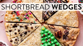 Shortbread Wedge Cookies  Sallys Baking Recipes [upl. by Hanyaz]