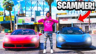 I became a SCAMMER for 24 hours in GTA 5 RP [upl. by Benson]