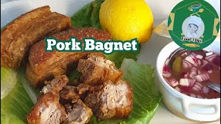 Pork Bagnet or Crispy PorkbellyHow to make Bagnet food4hjobymomc [upl. by Stretch934]