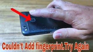 How To Fix Couldnt Add Fingerprint [upl. by Halullat708]