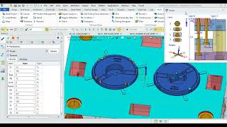 ZW3D MOULD EJECTOR PIN ADDITION [upl. by Lerual]