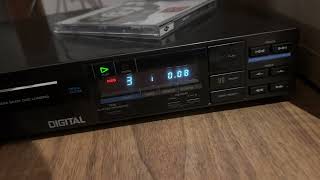 Sony cd player cdp 30 skate disc digital [upl. by Ainotna64]