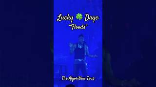 Lucky Daye Floods live luckydaye painted smoothrnb thealgorithmtour [upl. by Nuahsed]