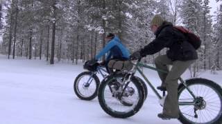 Laponia 2015 en FATBIKE con TarannÃ Viatges amp EspaiBici [upl. by Enerol251]