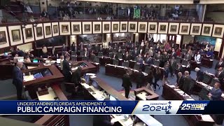 Amendment 6 Florida voters to decide on public campaign financing repeal [upl. by Dachy]