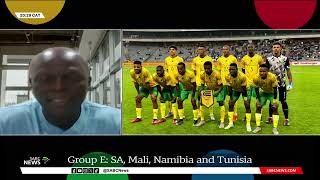 Bafana Bafana gears up in Stellenbosch camp for Africa Cup of Nations Marks Maponyane [upl. by Arabrab]