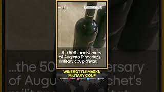 Limited edition wine bottle commemorates Pinochets coup  WION Shorts [upl. by Ambert733]