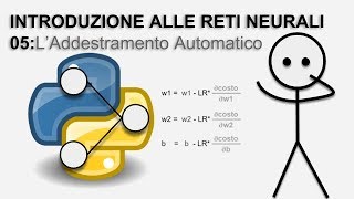 Introduzione Alle Reti Neurali 05 LAddestramento Automatico [upl. by Anisamot]