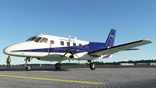 First look at the NextGen Embraer EMB110 Bandeirante in Microsoft Flight Simulator [upl. by Ordnael]