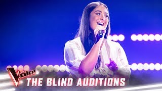 The Blind Auditions Chloe Buchan sings ‘My Heart Will Go On’  The Voice Australia 2019 [upl. by Natsuj386]