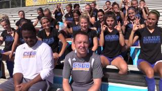 CSUB WOMENS SOCCER ICE BUCKET CHALLENGE [upl. by Eednyl]