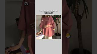 Over sized Tshirt For Women 🐝 trending meesho fashion tshirt koreanoutfitideas pinterest [upl. by Baxie909]