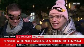 PASSAGEM DE ANO 20232024  PORTUGALMADEIRALONDRES  TV [upl. by Nhoj941]