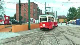 DZIEŃ OTWARTY WARSZTATÓW TRAMWAJOWYCH W CHORZOWIE 19 09 2015 [upl. by Adniuqal603]