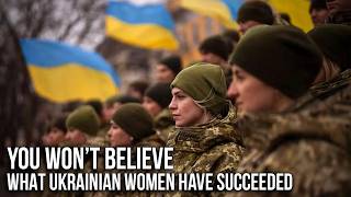 100000 Ukrainian women made HISTORY against the Russian army [upl. by Luamaj]