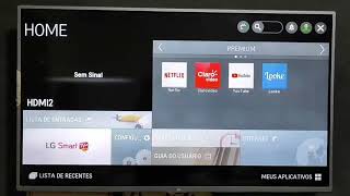 LG Smart TV 39LB5800 Parte 2 Música [upl. by Vinaya]