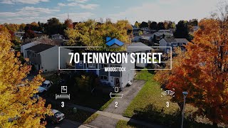 70 Tennyson St Woodstock  Walkthrough Video with Aerial Highlights Branded [upl. by Gascony]