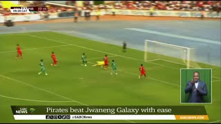 CAF Champions League  Bucs beat Jwaneng Galaxy with ease [upl. by Kellene]