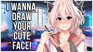 ASMR Roleplay  Astolfo Draws You to Sleep 🖊️ [upl. by Eidolem61]